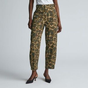 Everlane Camo Barrel Pants